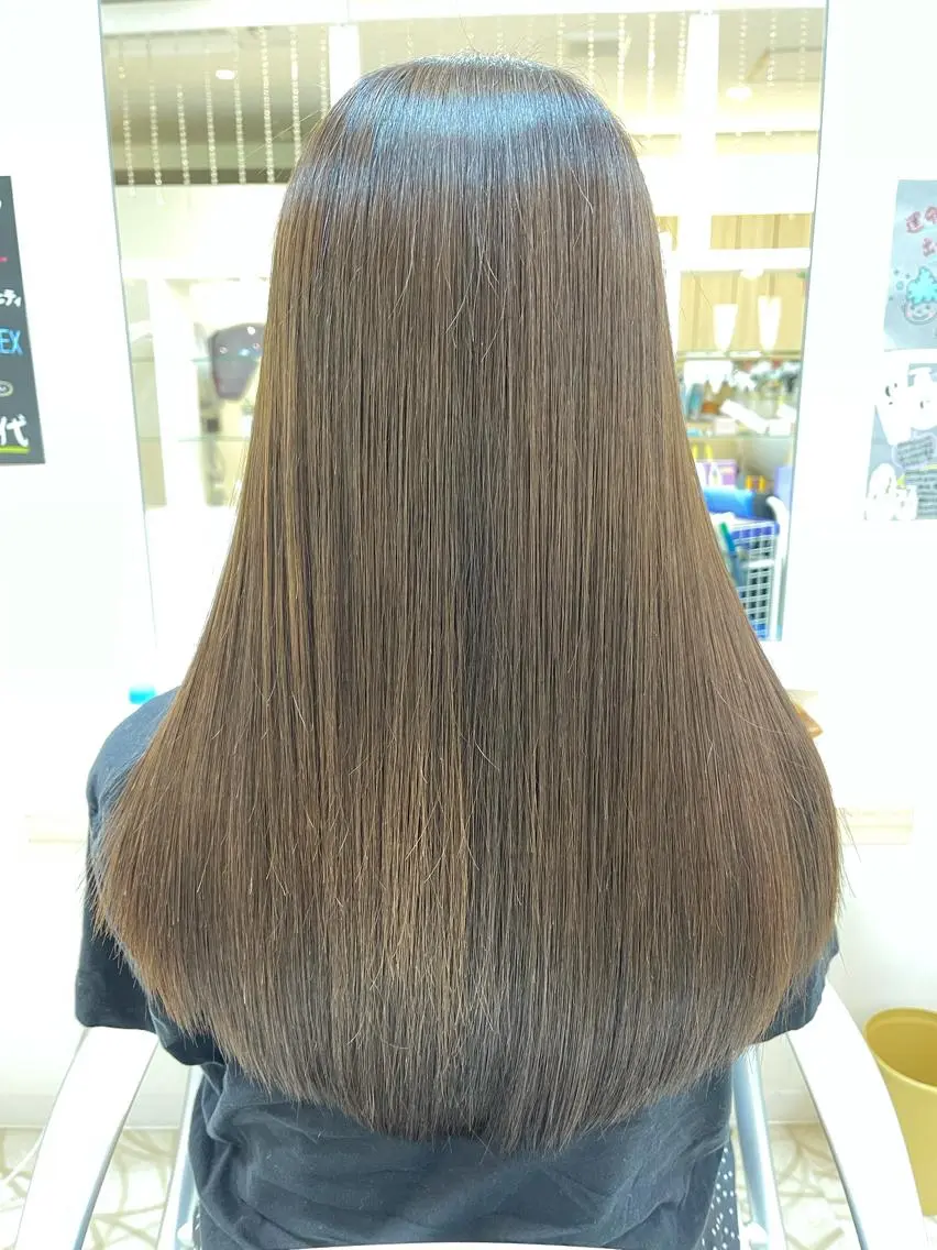 ロング 髪質改善 トリートメント 高橋 佑介のヘアスタイル