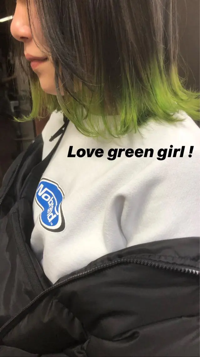 ミディアム カラー ヘアカラー トリートメント せこぐち まいのヘアスタイル