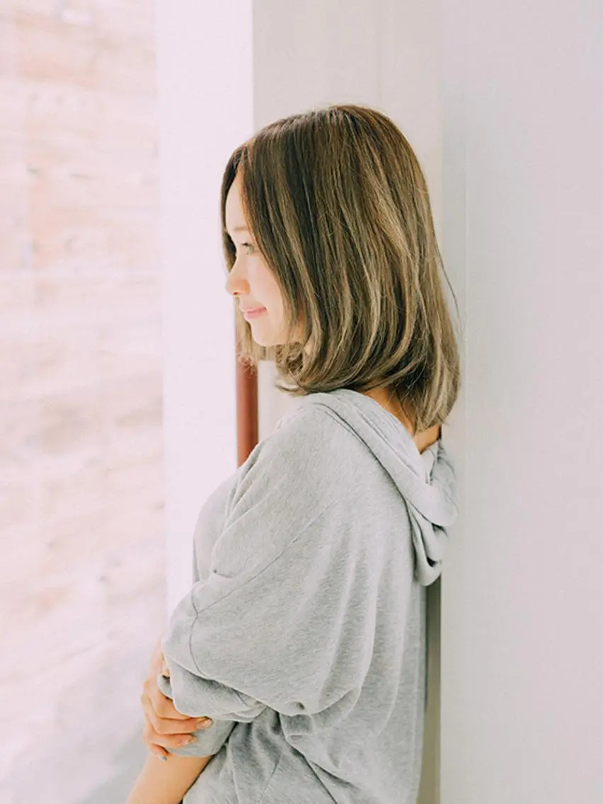 セミロング カット ✂︎レディース のメンズカット屋さんのヘアスタイル