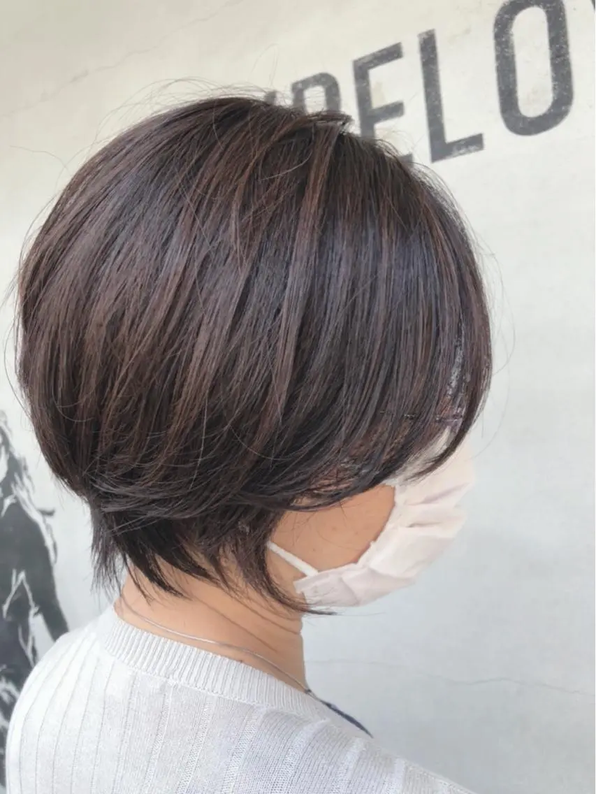 ショート ショートヘア 中村 幸子のヘアスタイル