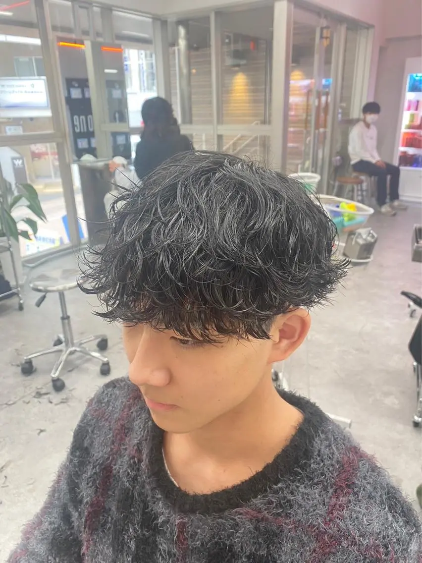 パーマ メンズ パーマ支持率No.1 ❤️🔥安成弾のヘアスタイル