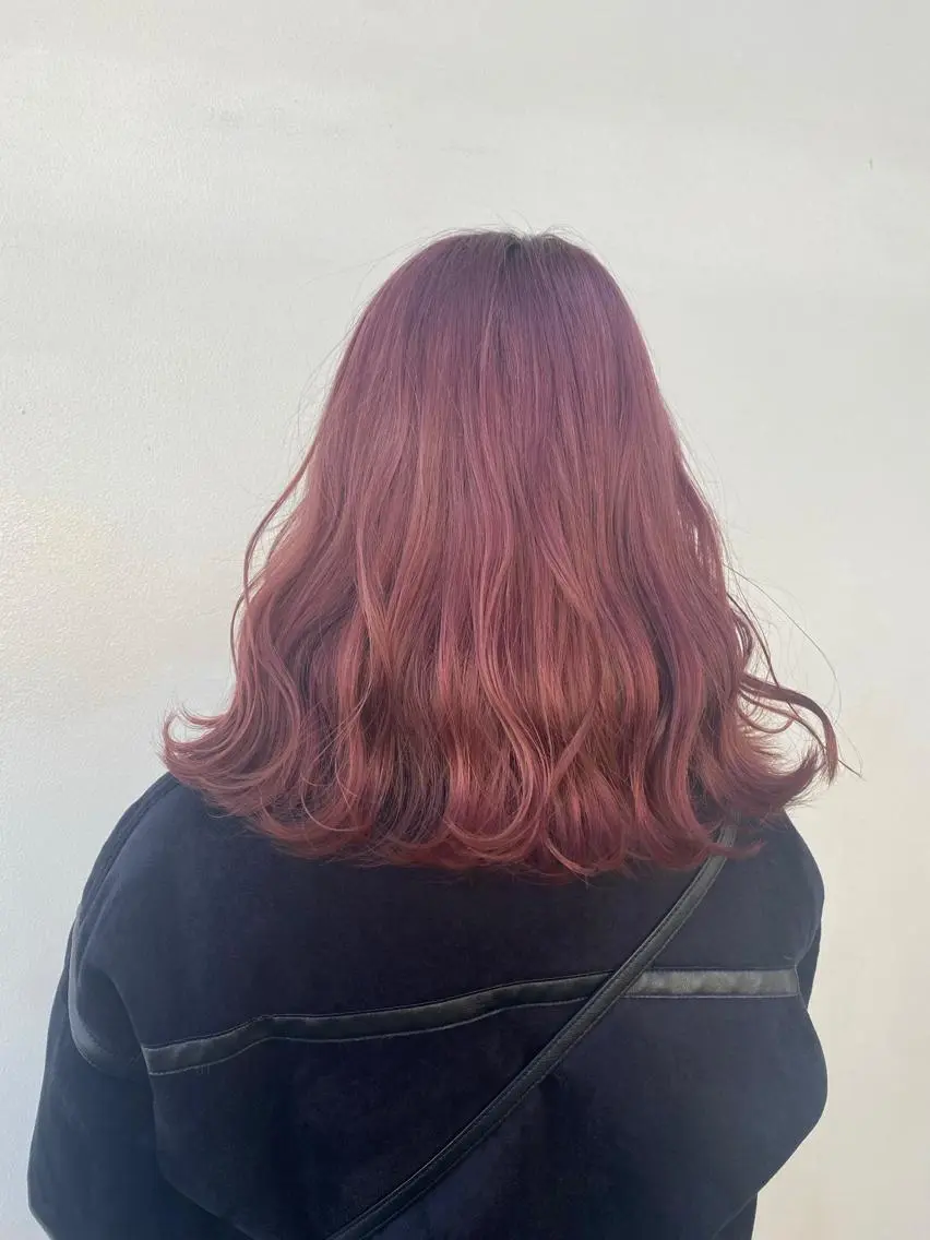 セミロング カラー ブリーチ ヘアカラー トリートメント 袴着付け予約受付中/ 渡辺奈緒のその他イメージ