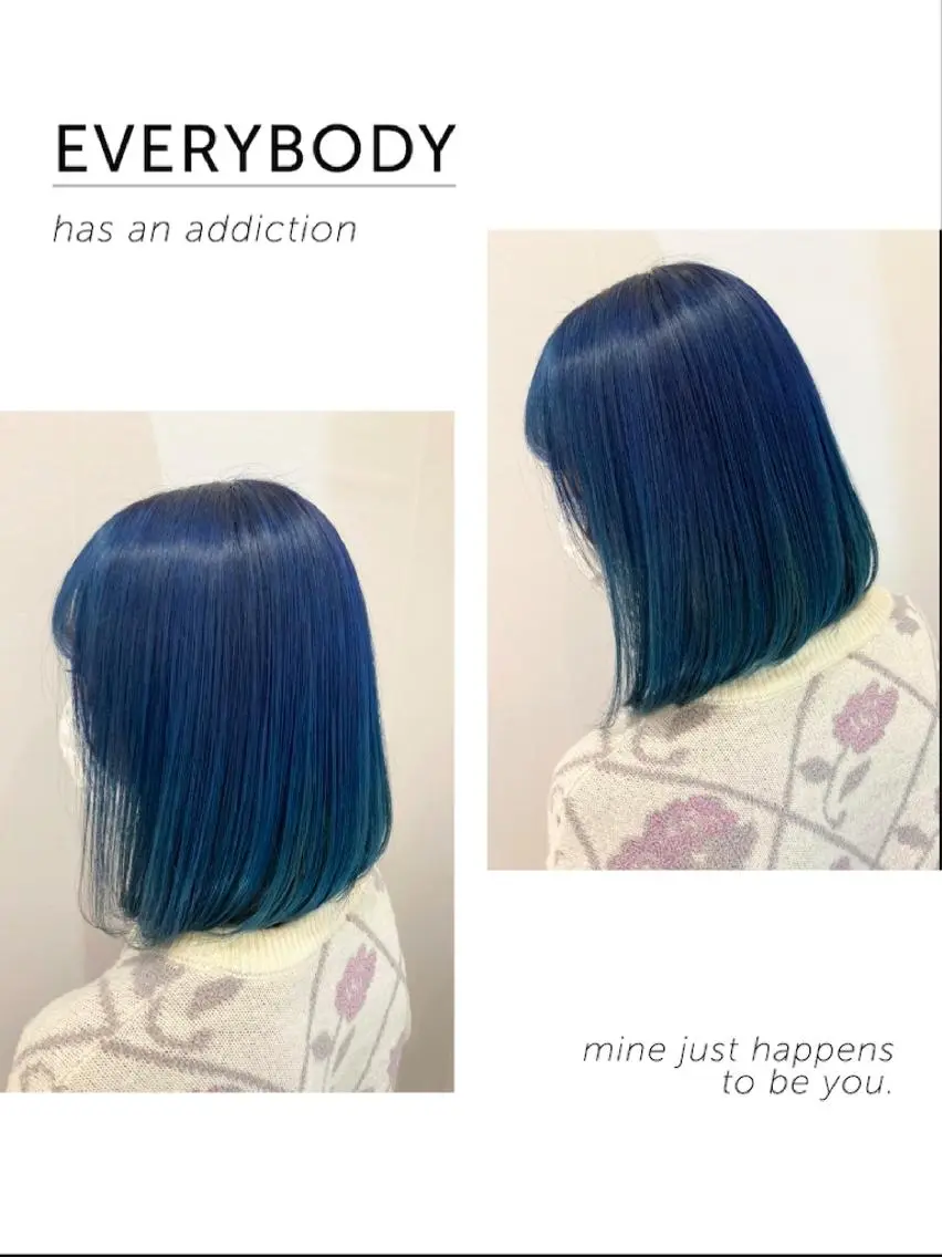 ミディアム カラー ヘアアレンジ ブリーチ ブルーカラー ダブルカラー ヘアカラー 🩶ハイライトカラー 🩶ASH西葛西鈴木のヘアスタイル