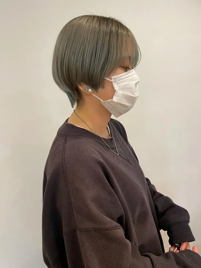 ショート 佐藤 永夏のヘアスタイル