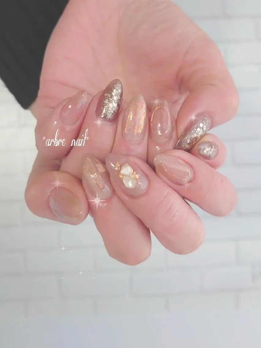 ネイル ✯.。 arbre nail 。✯.のネイルデザイン
