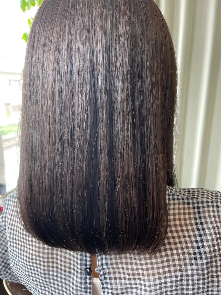 カラー アッシュ ラベンダーカラー ラベンダーアッシュ Natsu 。のヘアスタイル