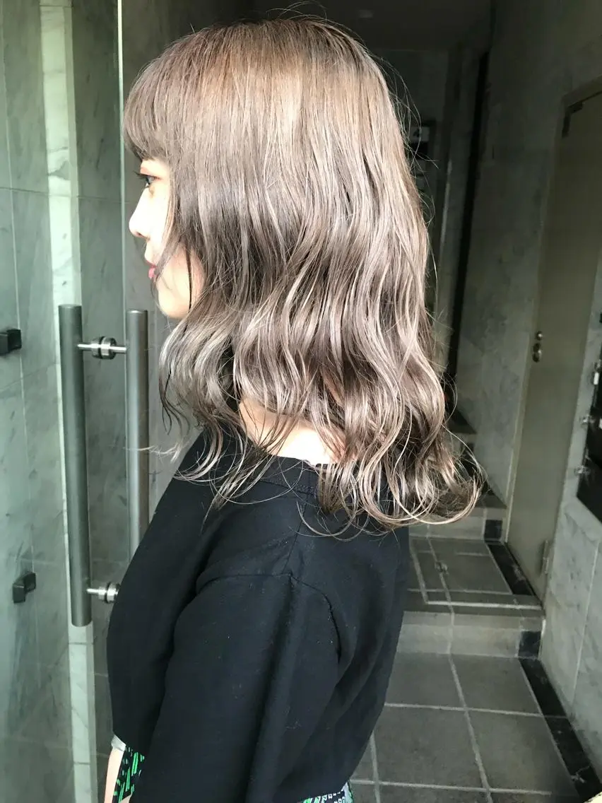 ロング カラー 🧡色落ちまで2度 楽しめる🧡ヨシキのヘアスタイル
