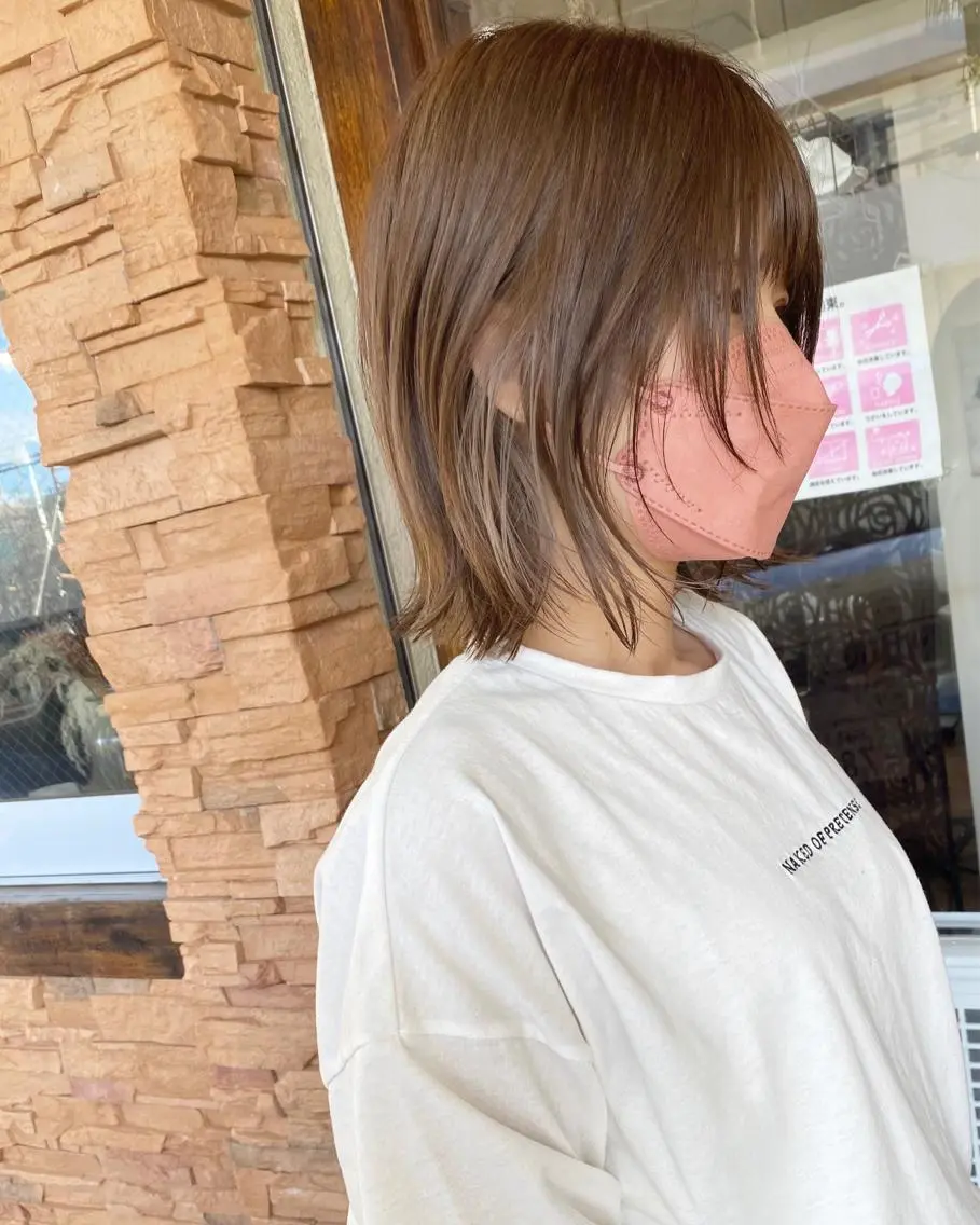 ショート カラー インナーカラー カット ヘアカラー grand juteのヘアスタイル