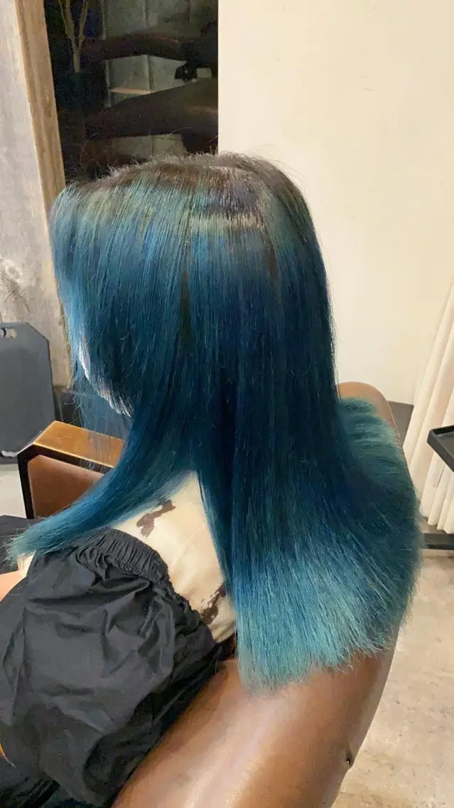 ロング カラー 🟢NEGi🟣 🫧髪質改善のヘアスタイル