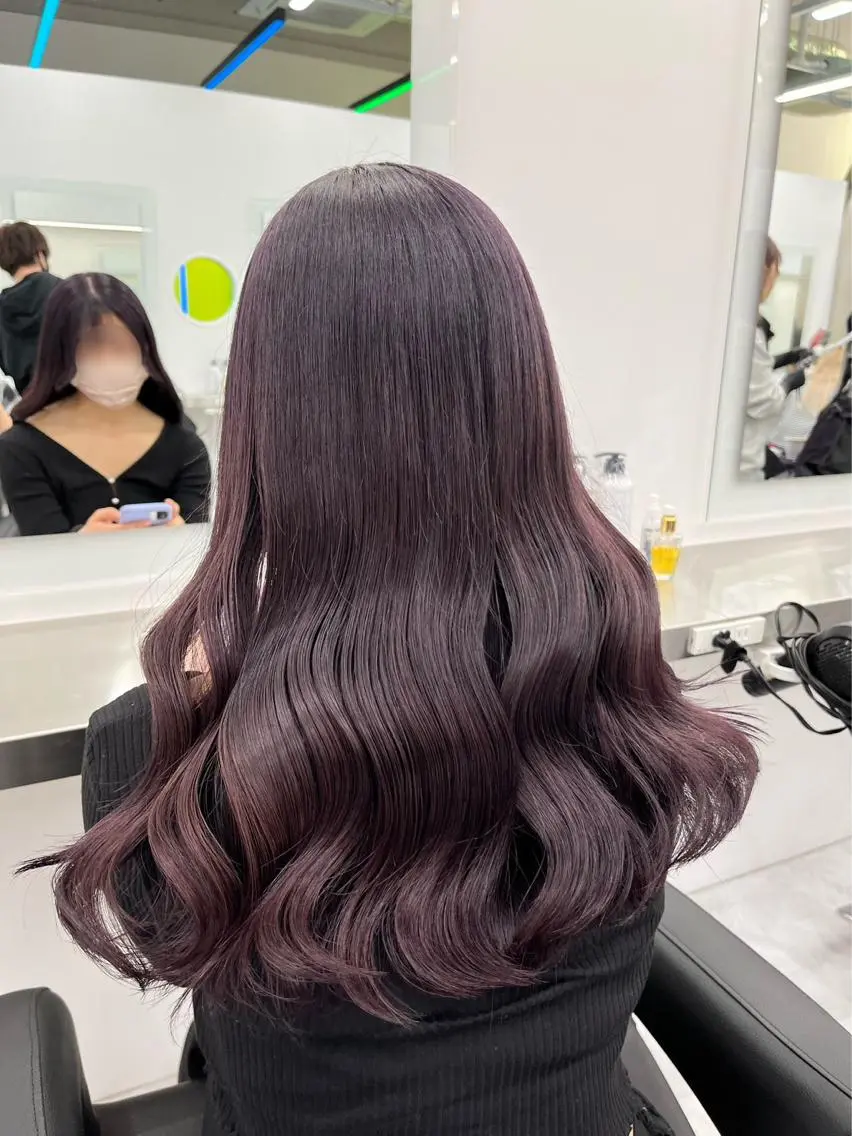 ロング 🤍韓国艶ワンホン ヘアMayu🤍のヘアスタイル
