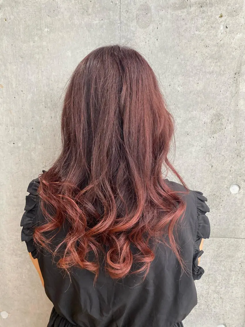 ロング カラー な つのヘアスタイル