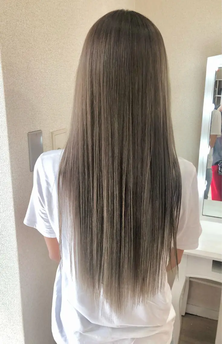 ロング カラー 中島 大聖のヘアスタイル