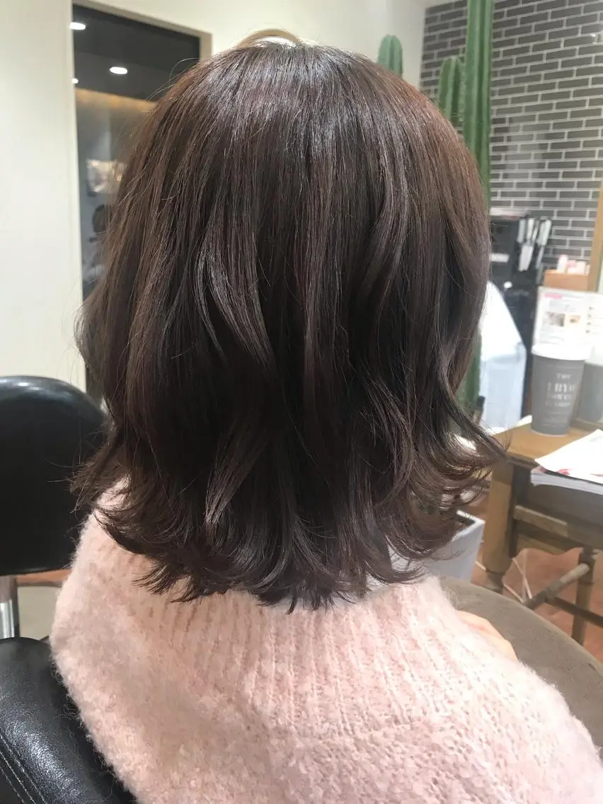 ミディアム カラー ヘアアレンジ アザマ　ヤスカツ _rosso 川口のヘアスタイル