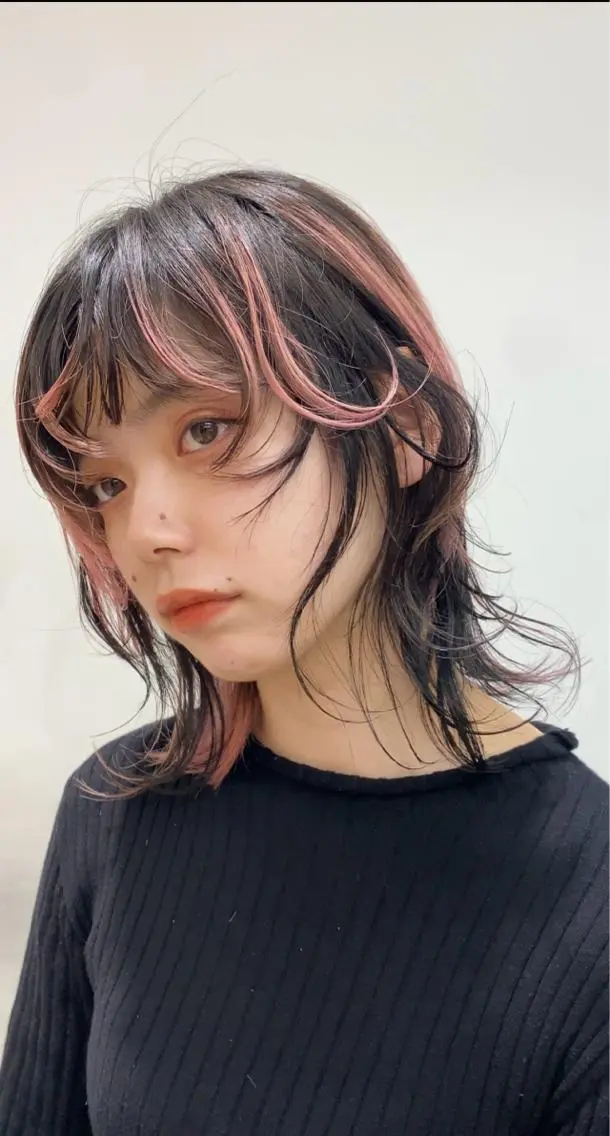 ミディアム カット ヘアカラー カット 🔹KAIRIのヘアスタイル