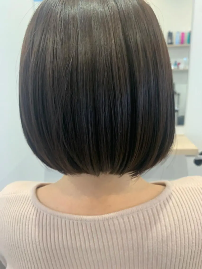 ミディアム ボブ 永田 よしはるのヘアスタイル