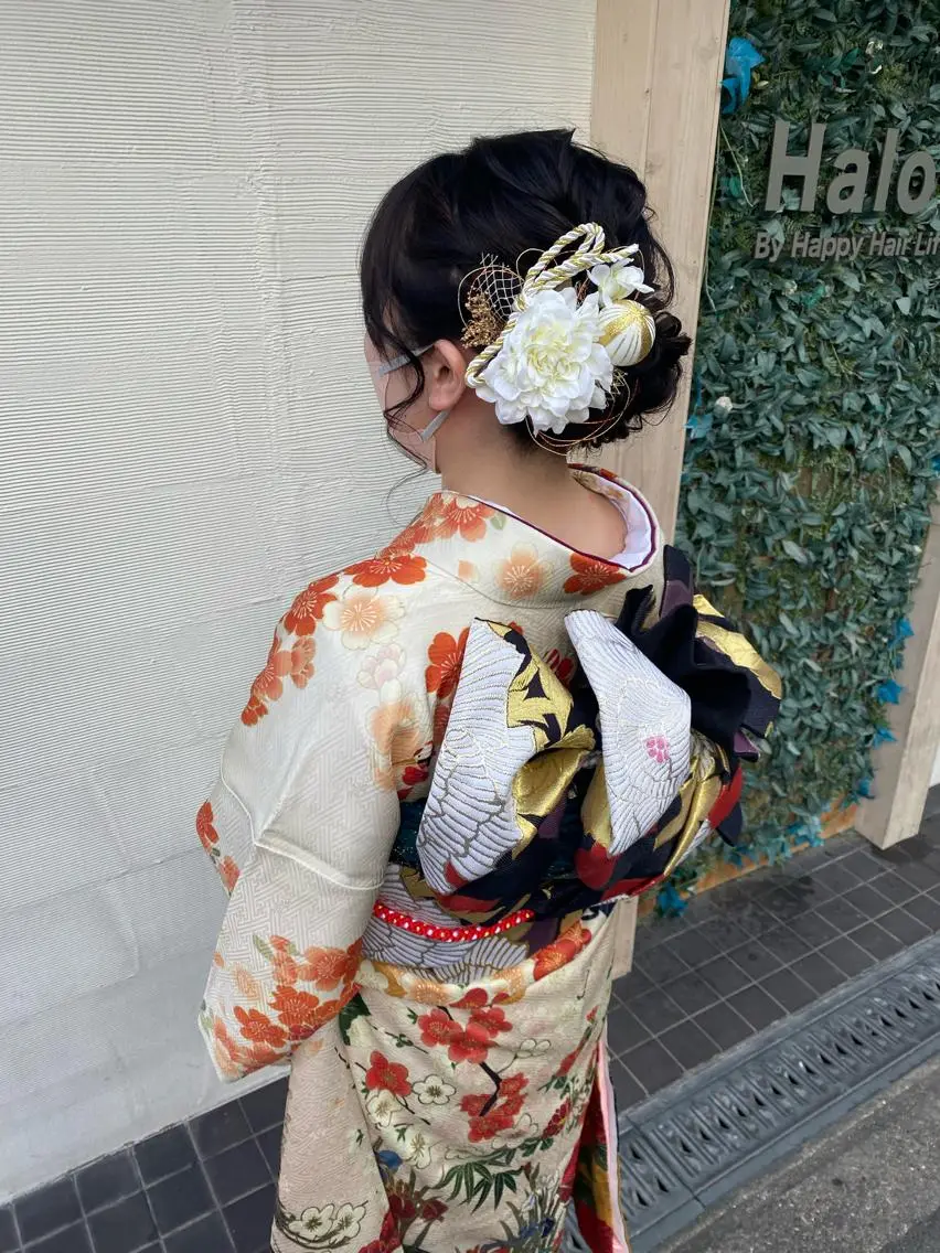 ロング ヘアアレンジ attra昭和町店. momoのヘアスタイル