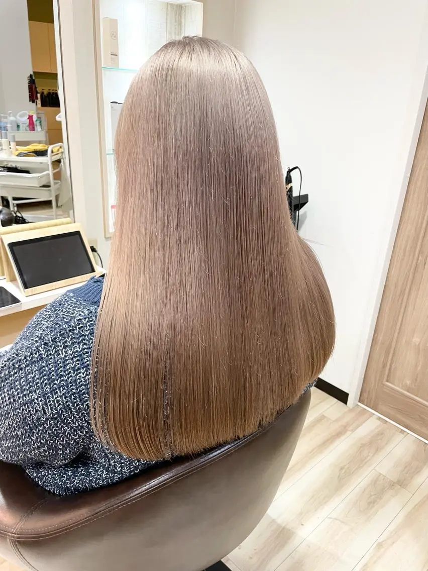 ロング カラー 🌈派手髪ハイトーン 🌈鈴木亮太🌈のヘアスタイル