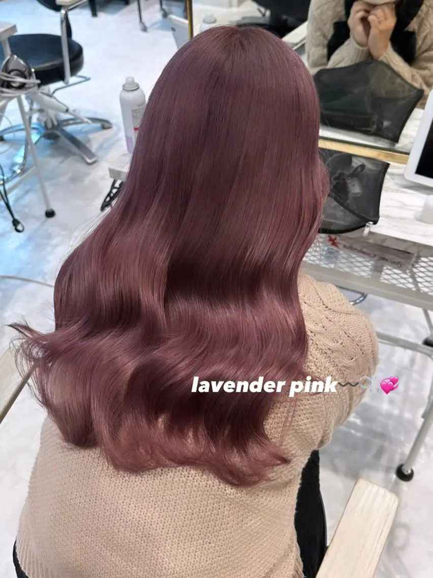 ロング カラー パーマ ヘアアレンジ メンズ キッズ ネイル マツエク・マツパ アイブロウ レイヤー/ダブル カラー/YURINAのヘアスタイル