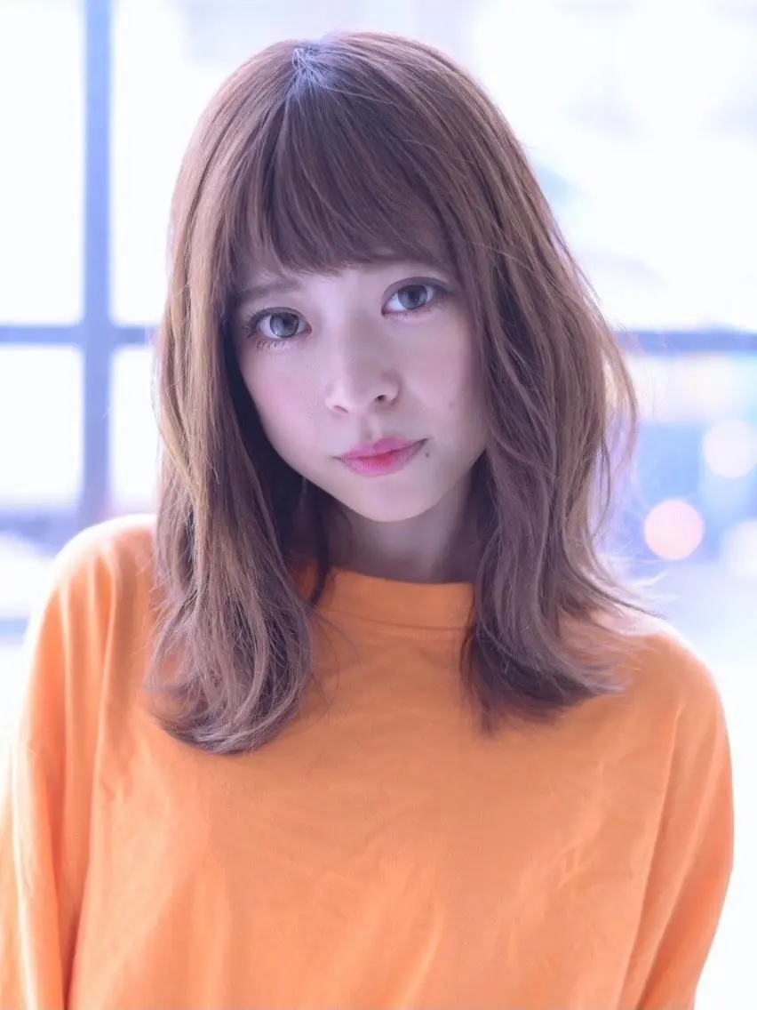 セミロング 【公式】amble luxe池袋東口🩷のヘアスタイル