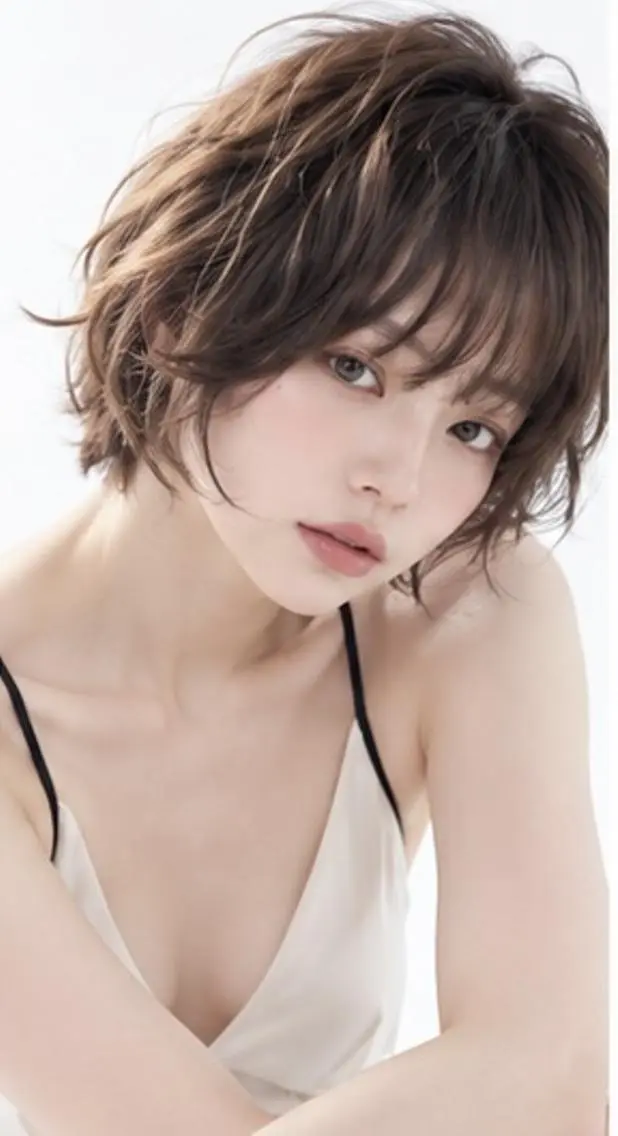 ショート カラー パーマ カット ヘアカラー パーマ ダメージレス コバヤシ ヒロヒトのその他イメージ