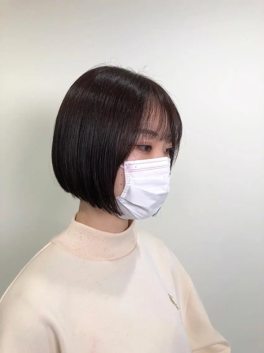 ショート カラー ショートボブ ハンサムショート ブリーチ ブラウンカラー ケアブリーチ ショート/パーマ/ カラー/FUKOのヘアスタイル