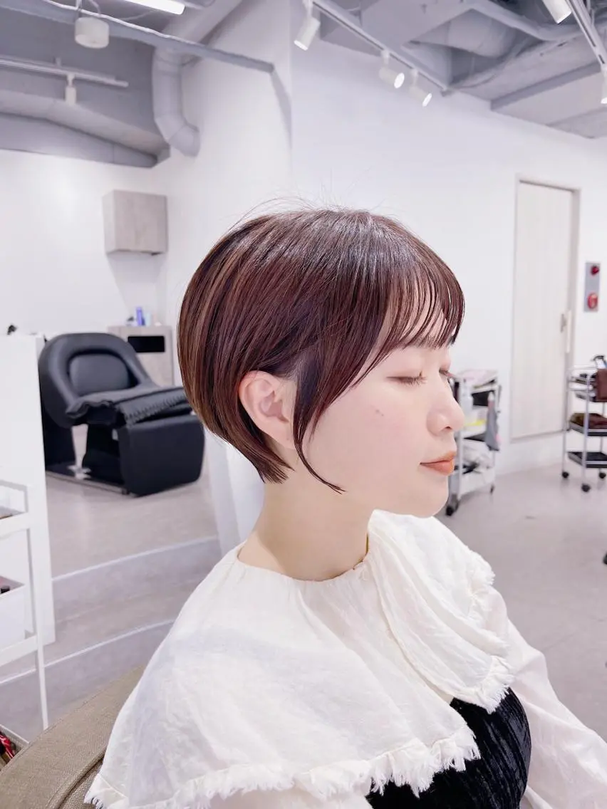 ショート カット ヘアカラー sii.カット特化 田村悠悟のヘアスタイル