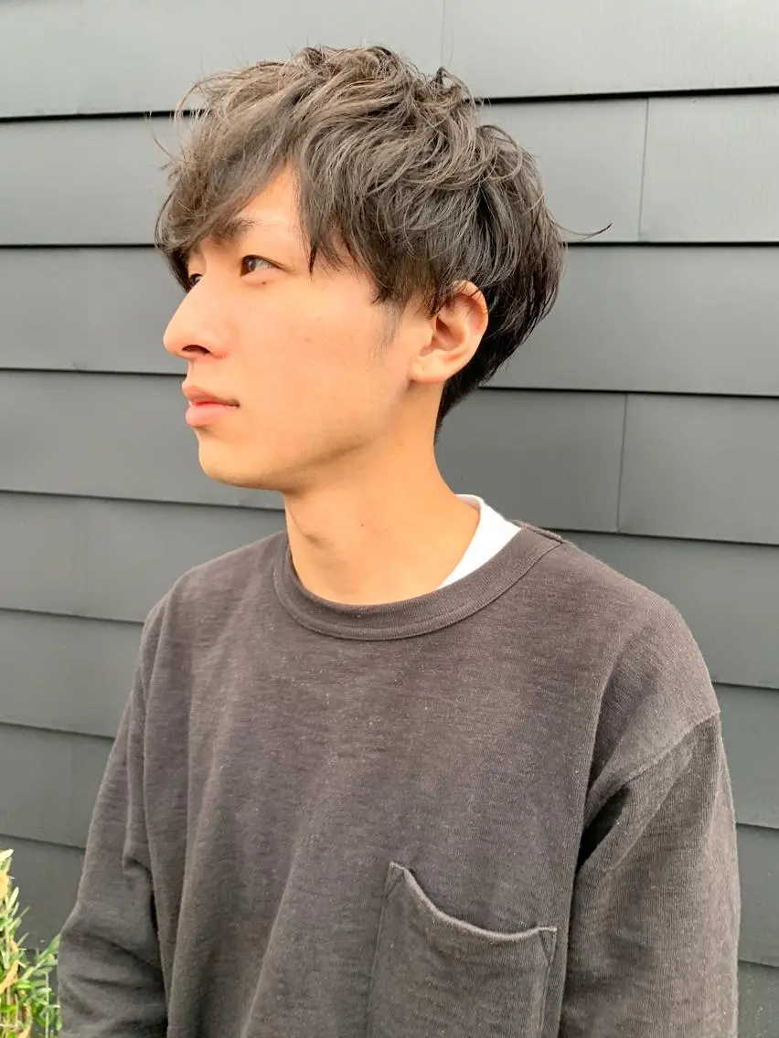メンズ カット 見原   一秀のヘアスタイル