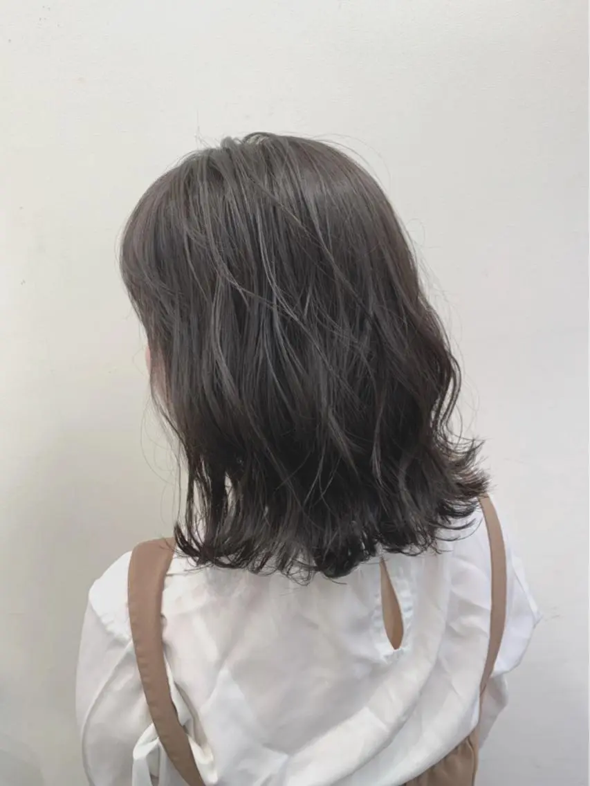 ミディアム カラー HAREru. モデル募集【戸塚】のヘアスタイル