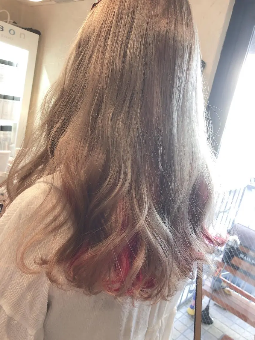 ロング カラー ヘアカラー トリートメント 🌈２０年目突入🎉 山口のヘアスタイル