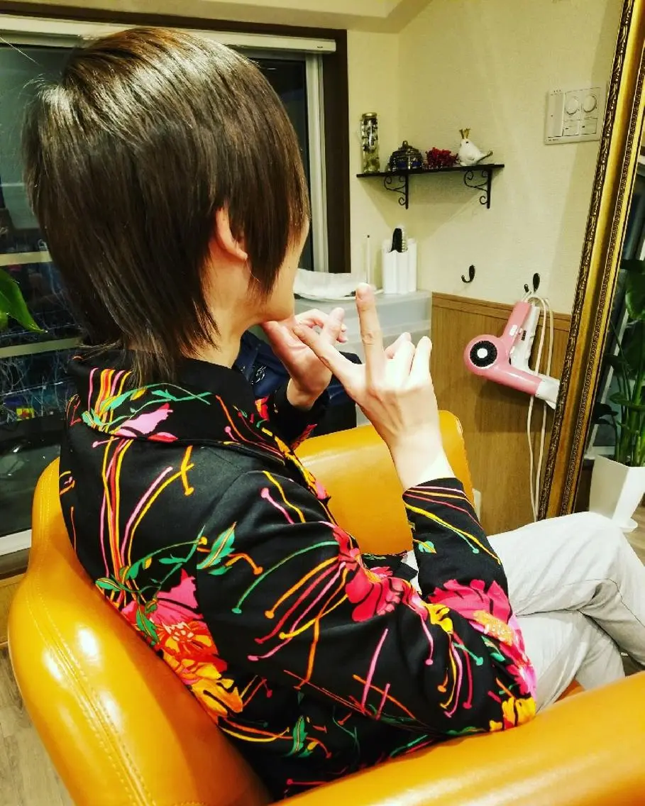ショート 外国人風カラー 縮毛矯正 トリートメント spa hair ark 富井直美のヘアスタイル