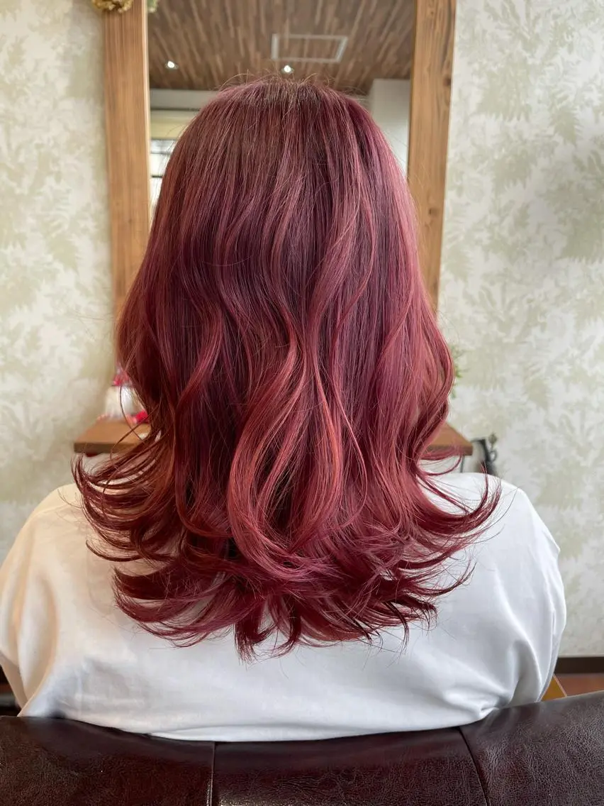 ミディアム ANDIAMO SAKAE🍁楓のヘアスタイル