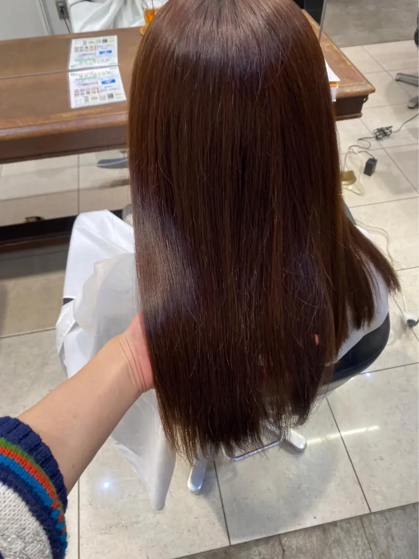 ロング 本田 央介のヘアスタイル