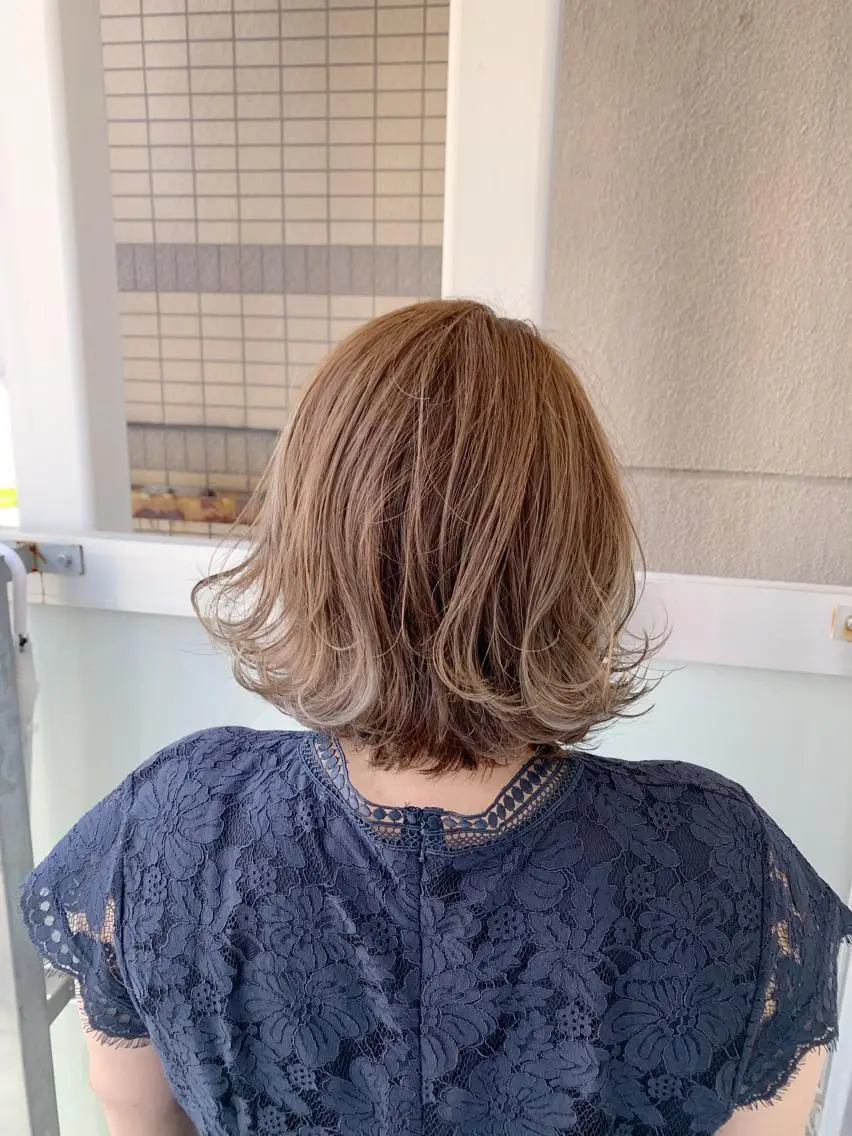 ショート カラー カット ヘアカラー トリートメント 古田 昂也のヘアスタイル