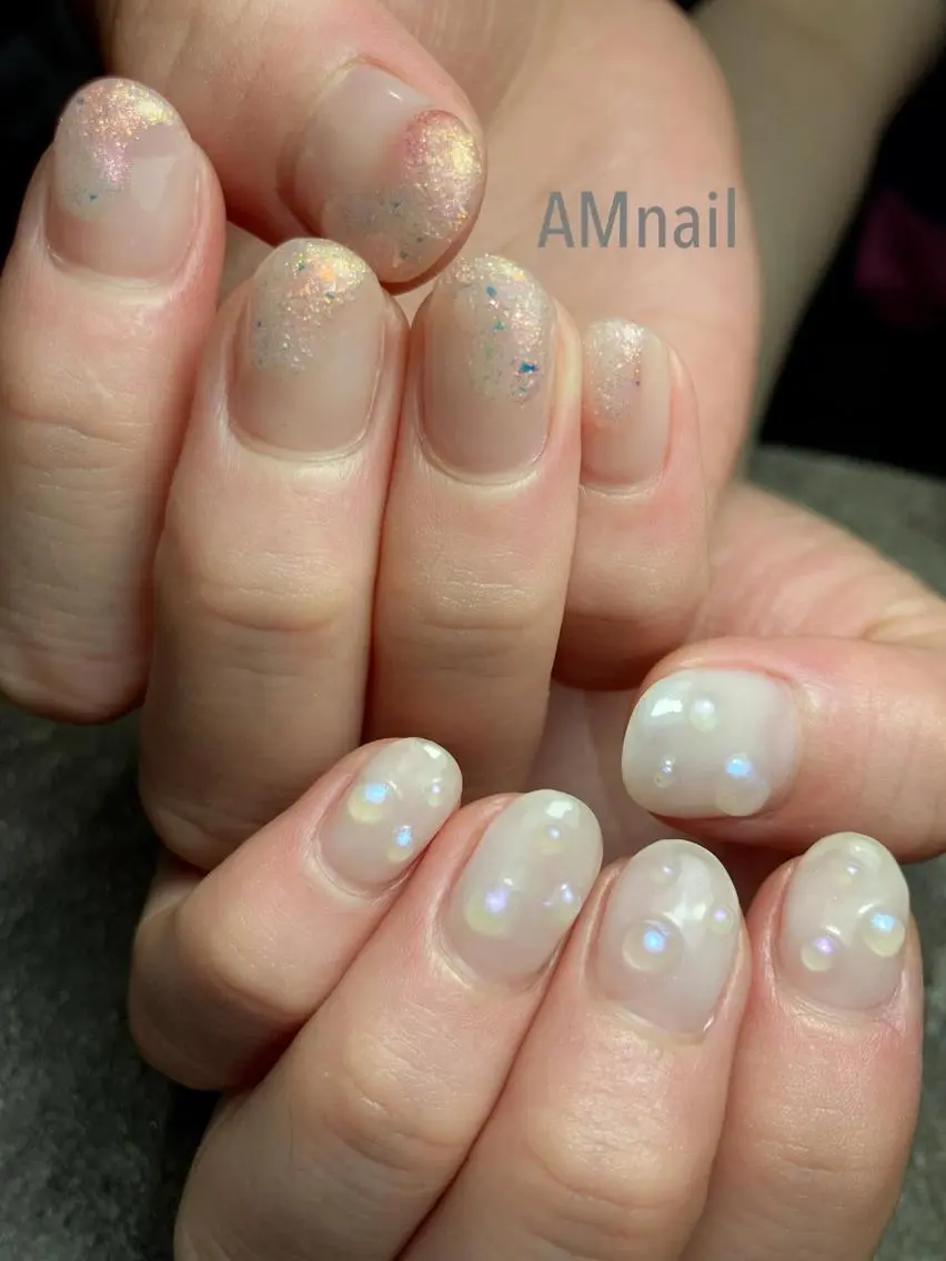 ネイル アートネイル 持ち込み ハンドネイル Am:nail 柏 SUE（スゥ）のネイルデザイン