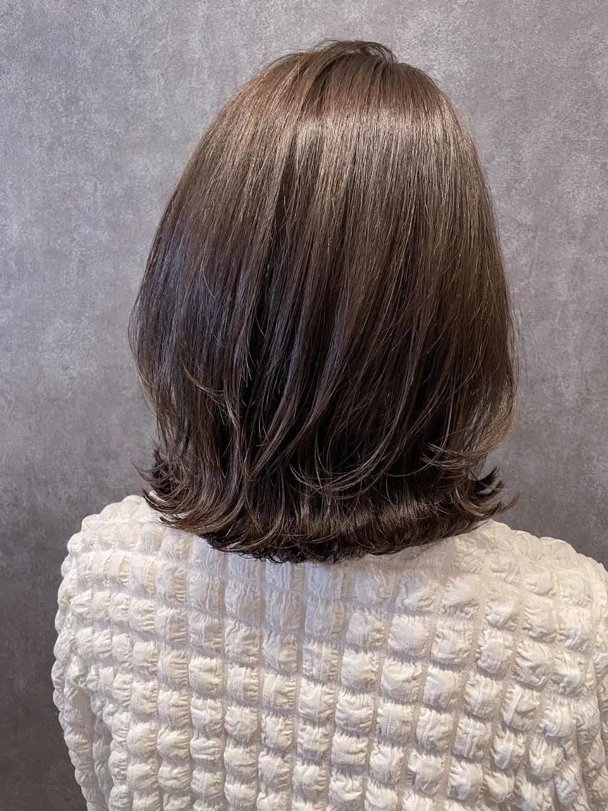 ミディアム カラー ダブルカラー グラデーションカラー ハイライトカラー イルミナカラー インナーカラー ヘアカラー トリートメント BUCKS【天王寺】 バックス【駅30秒】のヘアスタイル