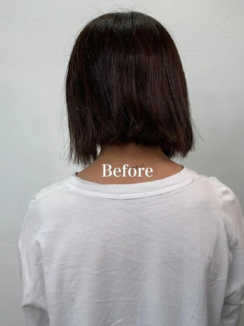 ミディアム 前田 かおりのヘアスタイル