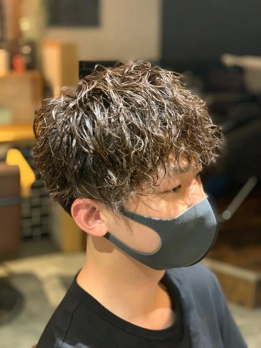 ショート メンズ 佐々木陸斗 ショート&メンズのヘアスタイル