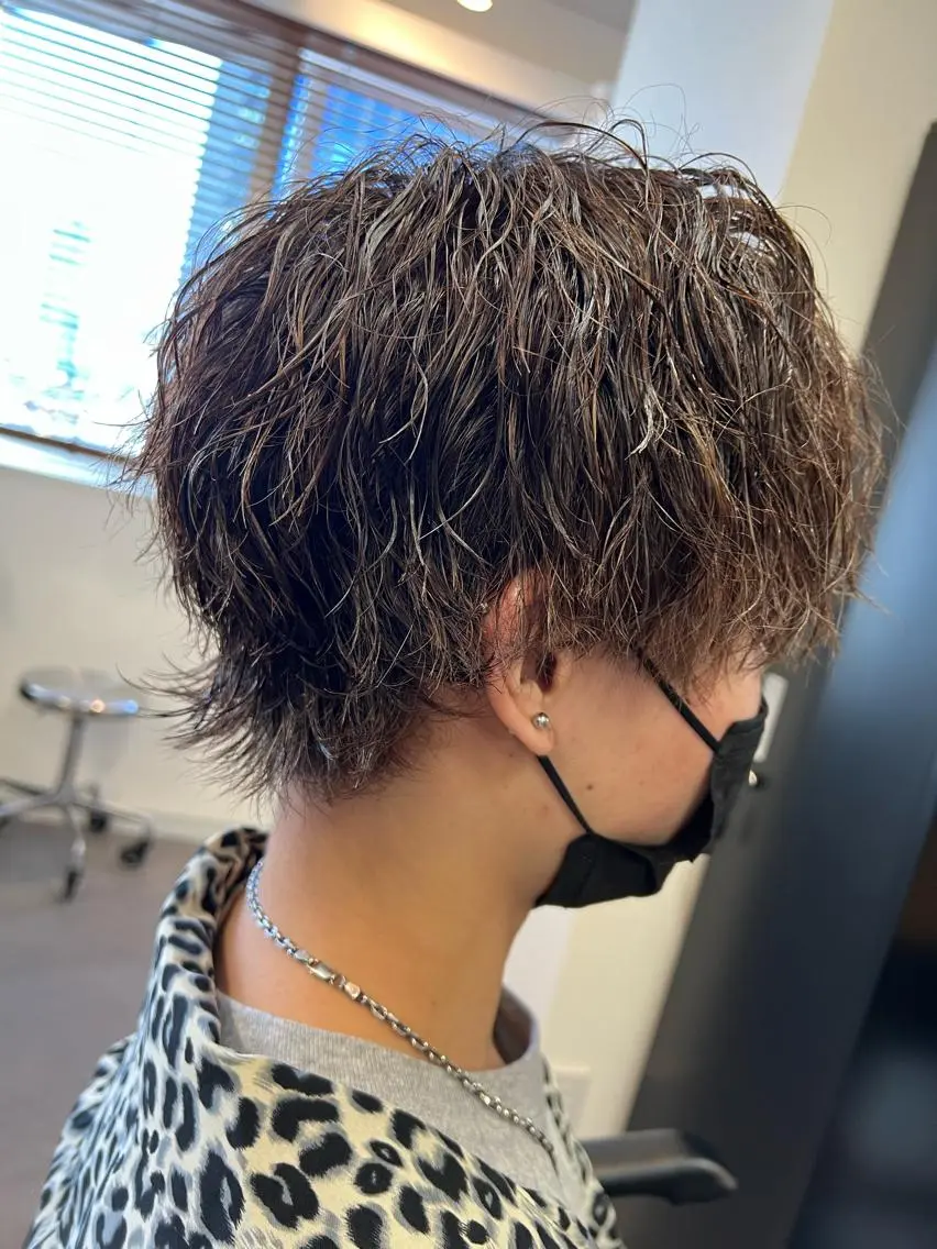 メンズ カット パーマ 🌟メンズカット🌟 内田祥太のヘアスタイル