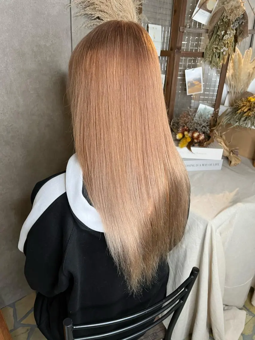 ロング ヘアカラー トリートメント エクステ・髪質改善・ ブリーチ・吉田大介のヘアスタイル