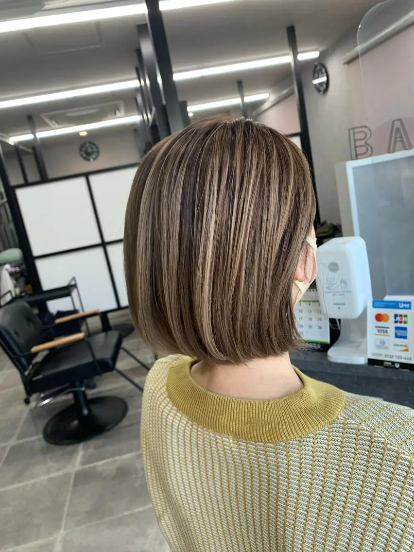 ショート カラー カット ヘアカラー 菊地 旬のヘアスタイル