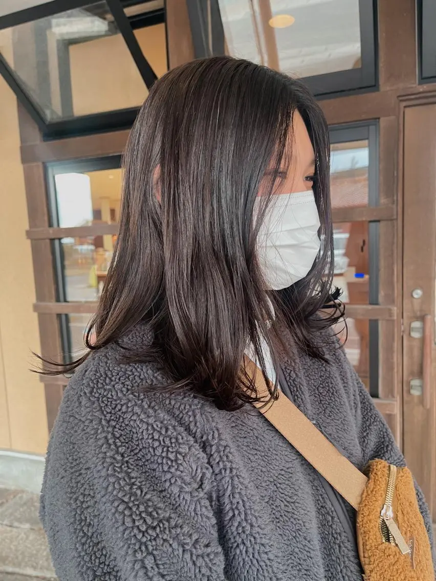 ミディアム カラー カット トリートメント ヘアーニュース 🌿NAMII🌿のヘアスタイル