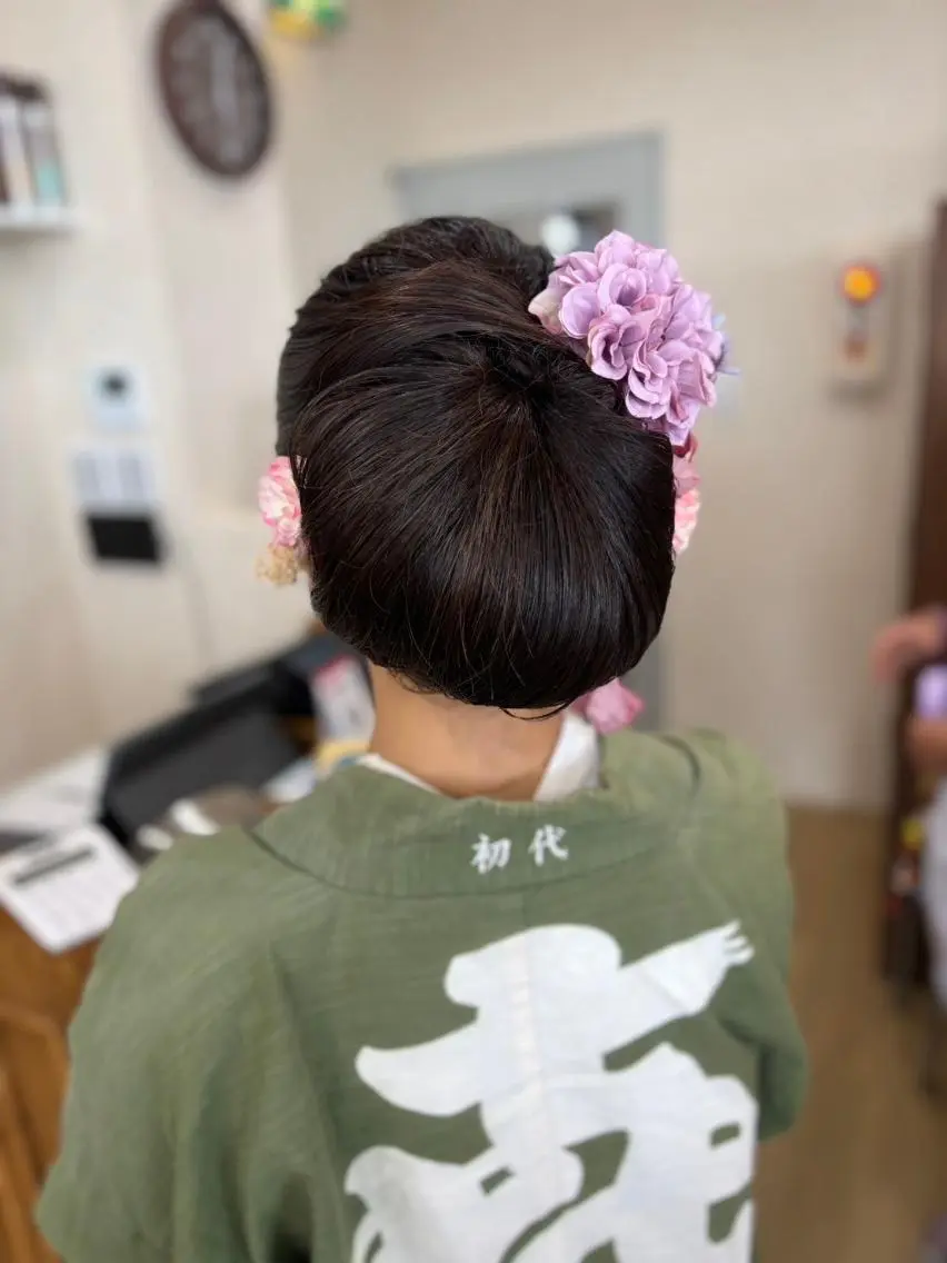 ヘアセット Mirashy 成田のヘアスタイル