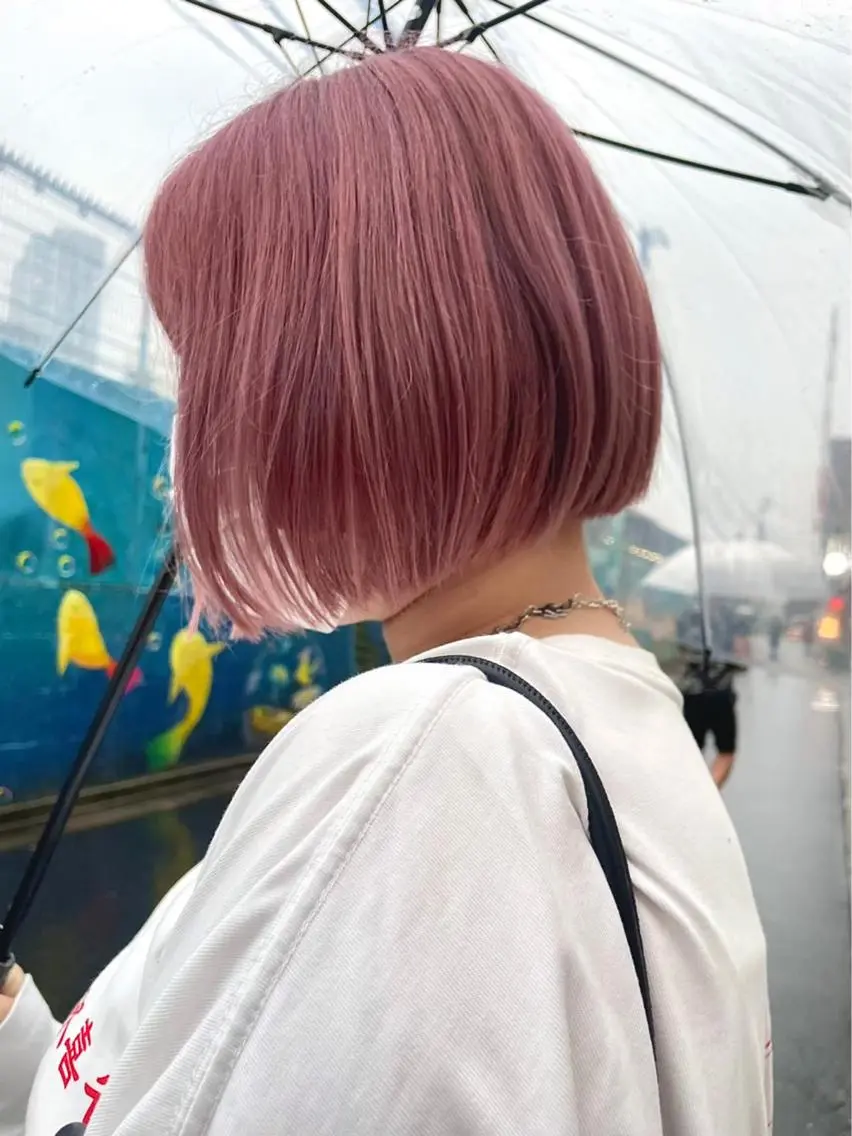 ショート コトミ【メンズ】 【曲がる縮毛矯正】のヘアスタイル