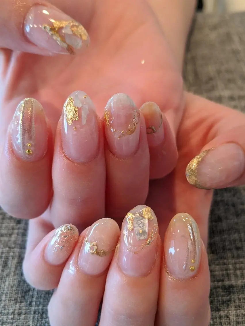 ネイル ニュアンスネイル ハンドネイル private salon mieのネイルデザイン