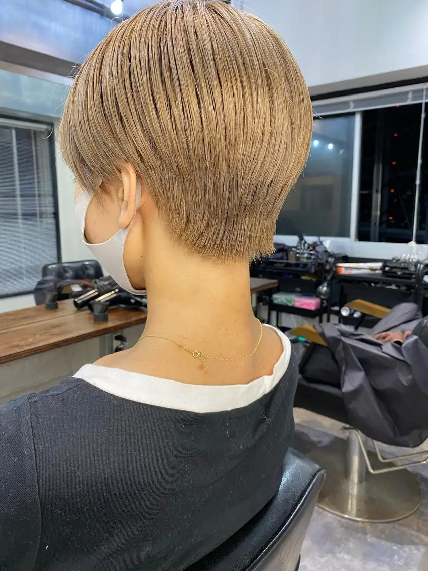 ショート カラー ボブとパーマの達人 /美容室難民の方是非のヘアスタイル