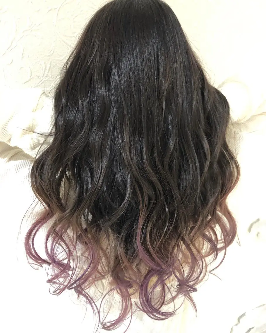 ロング ヘアセット 野中のヘアスタイル