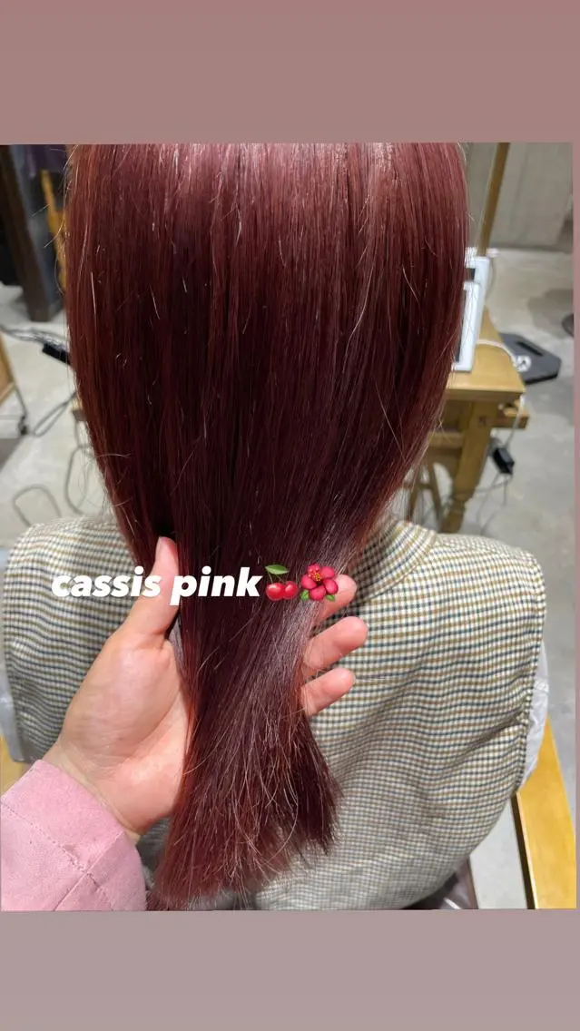 ミディアム カラー loely 💞miyuのヘアスタイル
