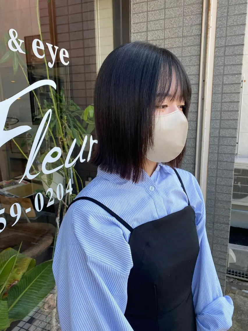 ショート 立野 希沙のヘアスタイル