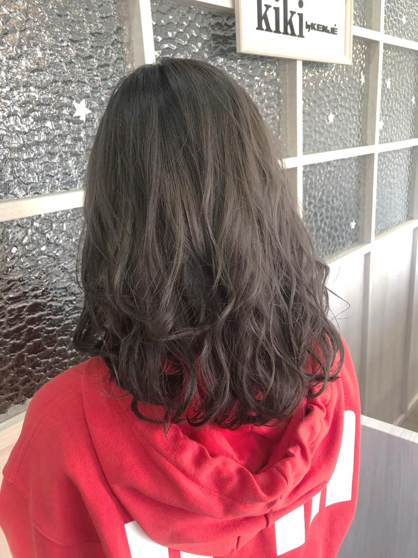 ロング 植田 敬太のヘアスタイル