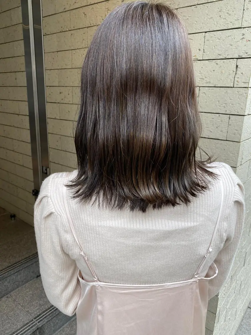 ミディアム 韓国好き🇰🇷 美容師MIKUのヘアスタイル